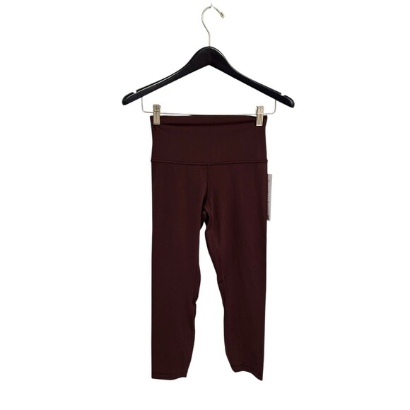 Lululemon Align High Rise Crop 23” Leggings Lava Cake New with tags size 6 - Picture 1 of 8